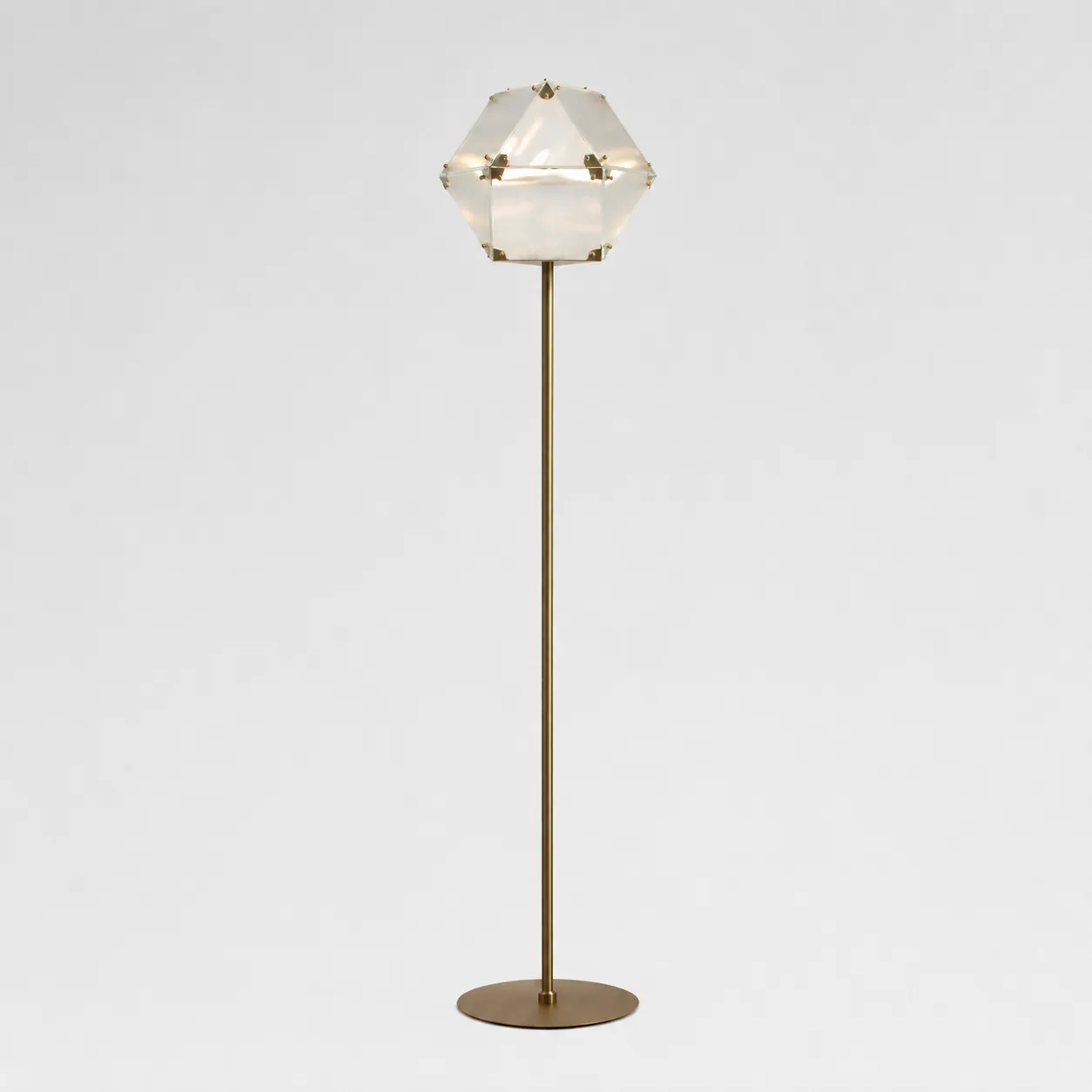 ML32003 Glass Floor Lamp 1